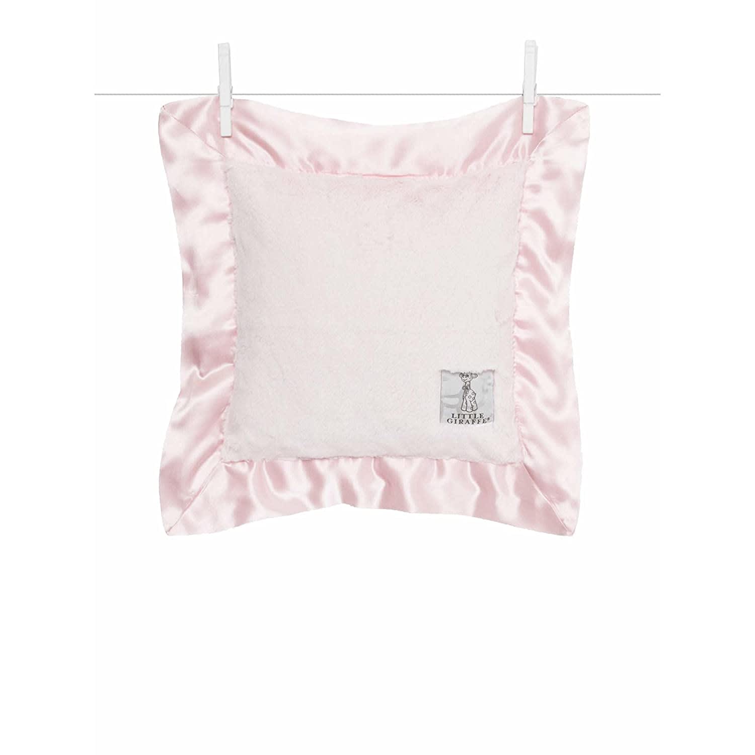 Luxe Solid Pillow-Pink | Little Giraffe | Iris Gifts & Décor