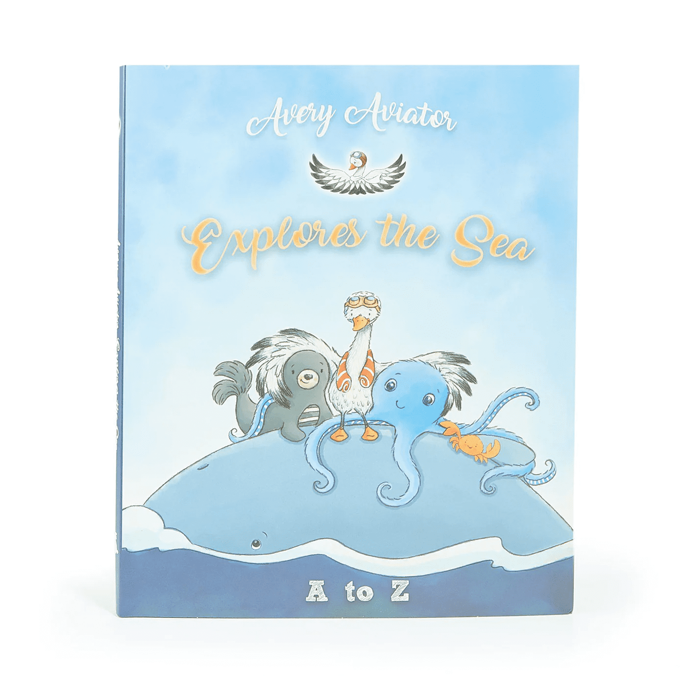 Avery Aviator Explores the Sea A-Z Book | Bunnies by the Bay | Iris Gifts & Décor
