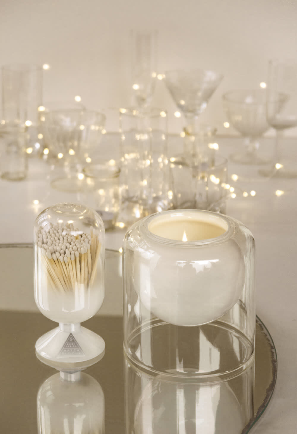 Helix Match Cloche-White | Skeem Design | Iris Gifts & Décor