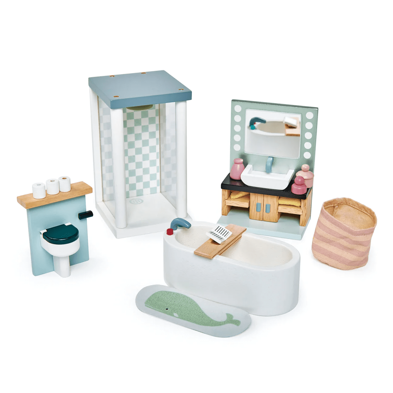 Dovetail Bathroom Set | Tender Leaf Toys | Iris Gifts & Décor