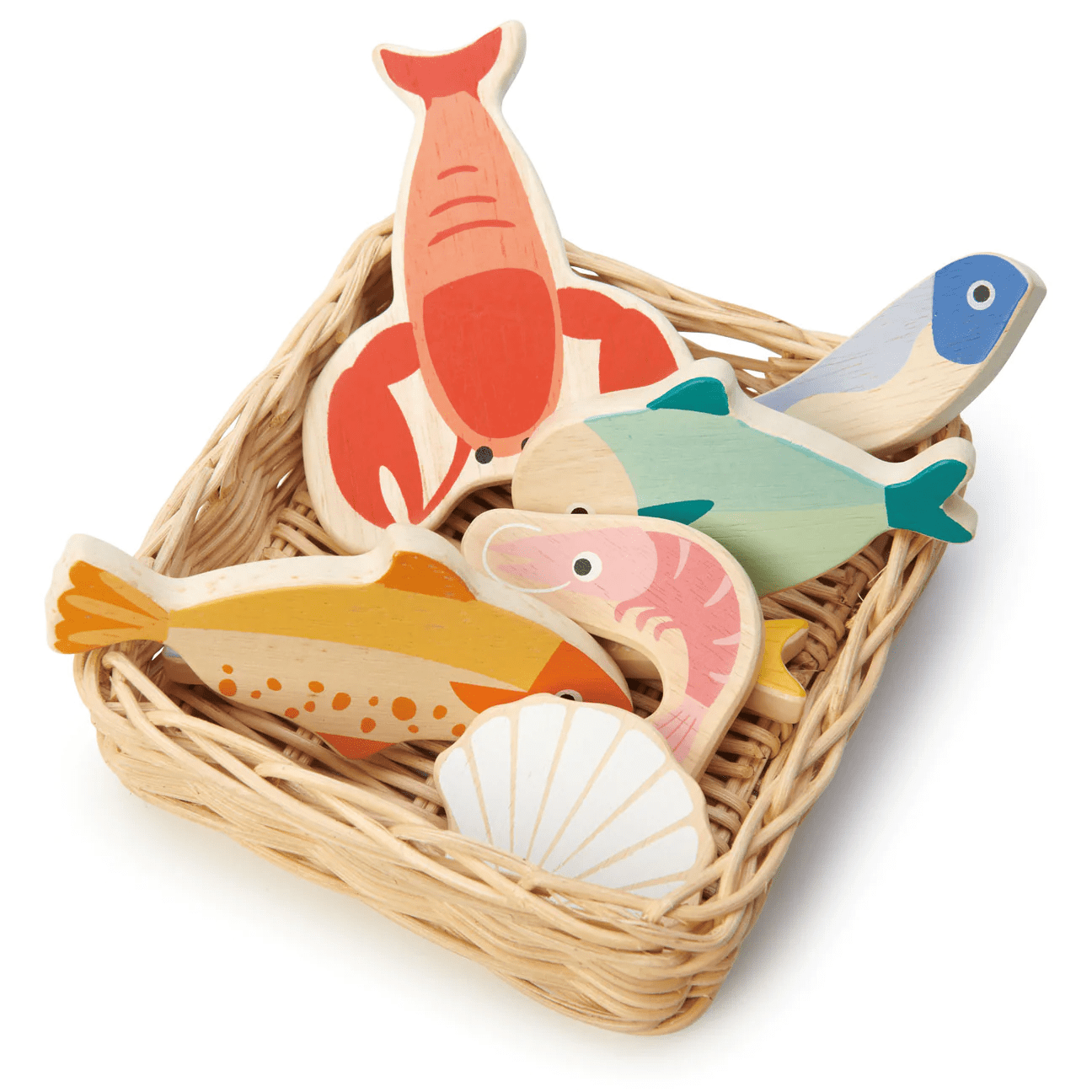 Seafood Basket | Tender Leaf Toys | Iris Gifts & Décor