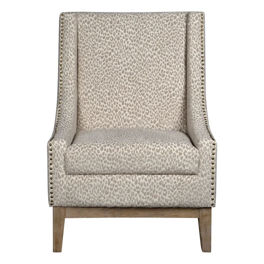 Jasmine Chair – Snow Leopard | Forty West Designs | Iris Gifts & Décor