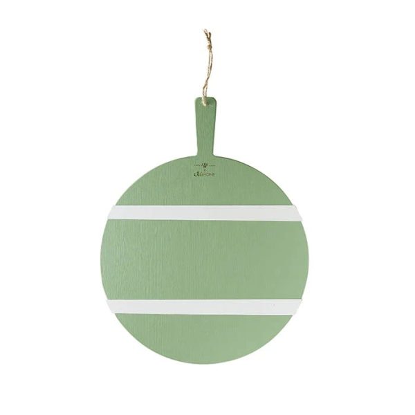 Laurel Green Round Charcuterie Board - Thumbnail 2