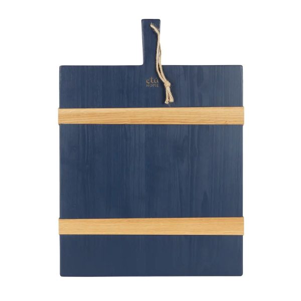 Navy Rectangle Charcuterie Board-Medium