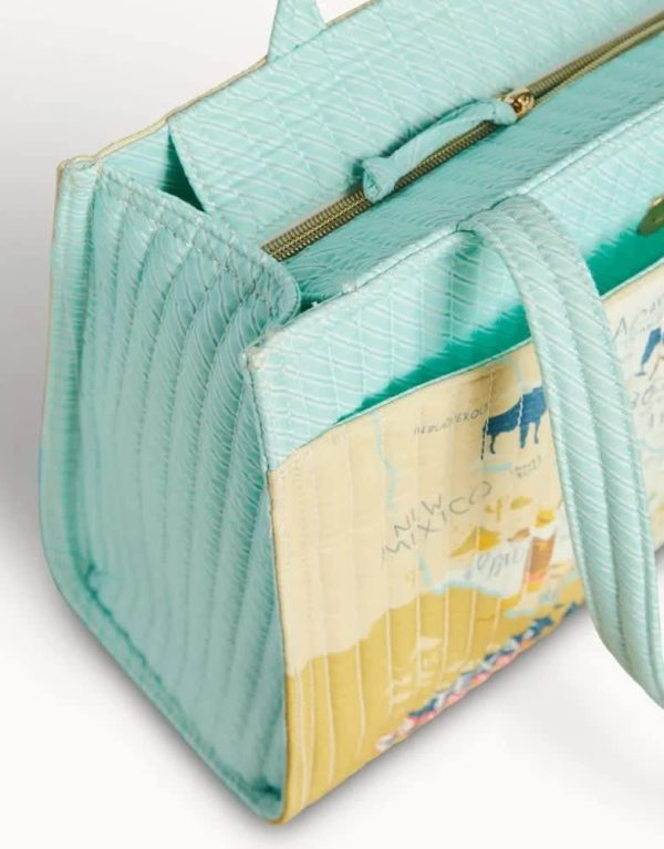 Texas Quilted Zip Tote - Image 2