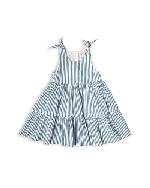 Taylor Dress – Blue Skinny Stripe | Pink Chicken | Iris Gifts & Décor