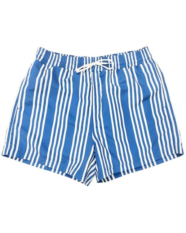 Stellar Column Stripe Swim Trunk