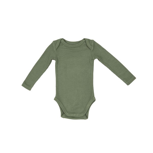 Rib Green Bodysuit