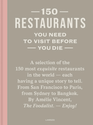 150 Restaurants You Need To Visit Before You Die | National Book Network | Iris Gifts & Décor