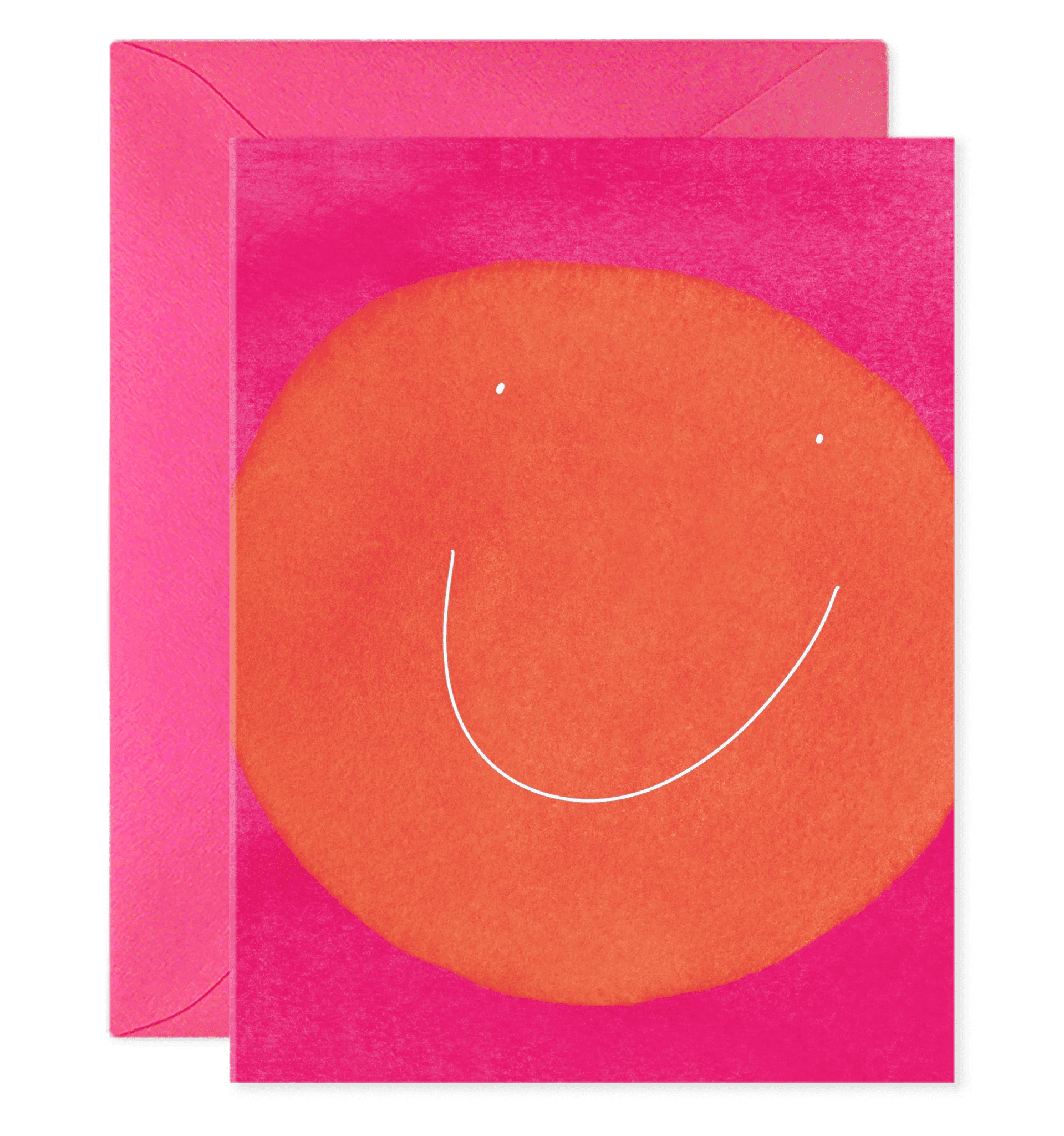 Single Card Orange Smiley | E. Frances Paper Inc. | Iris Gifts & Décor