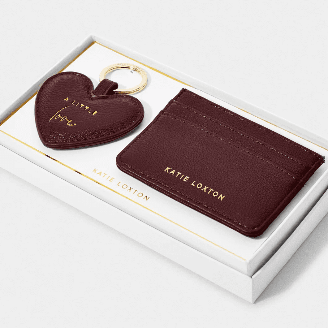 Heart Keyring and Card Holder – Little Love Plum | Katie Loxton | Iris Gifts & Décor