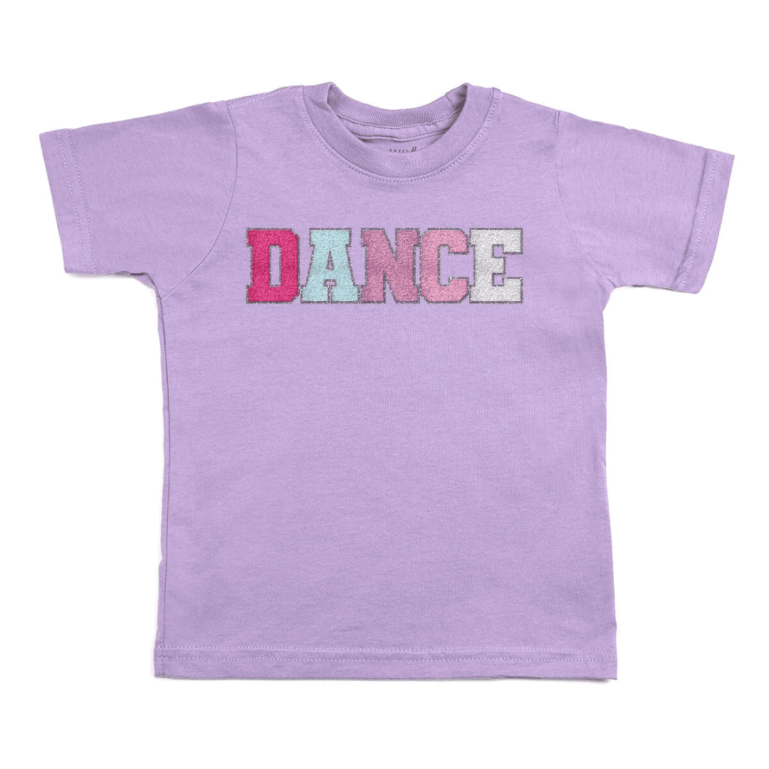 Dance Patch T-Shirt-Lavender | Sweet Wink | Iris Gifts & Décor