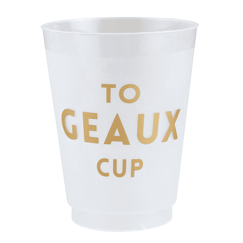 Frost Cups To Geaux – 8pk | Creative Brands | Iris Gifts & Décor