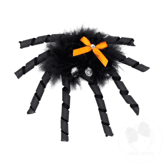Fuzzy Spider Hair Clip | Wee Ones | Iris Gifts & Décor