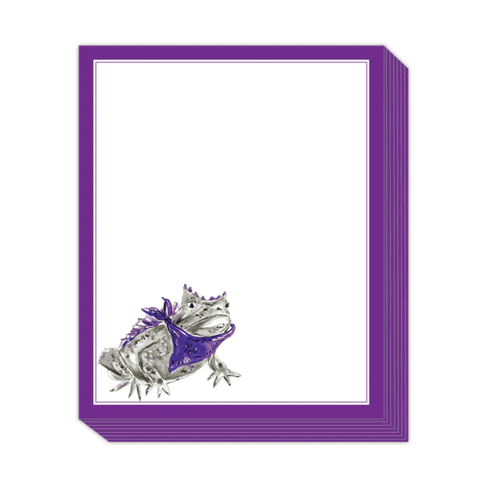 Handpainted Horned Frog Tall Stack Pad | Rosanne Beck | Iris Gifts & Décor