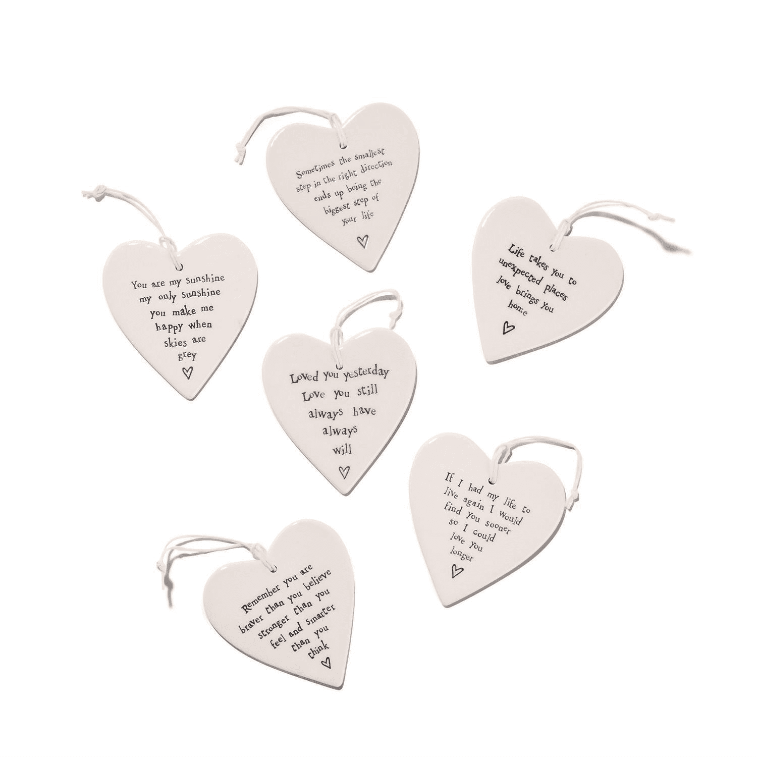 Heart Hanging Tag | Two's Company | Iris Gifts & Décor