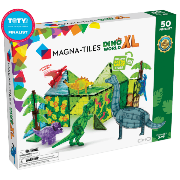 Magna-Tiles Dino World XL -50pc | Magna Tiles | Iris Gifts & Décor