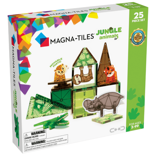 Magna-Tiles Jungle Animals-25pc | Magna Tiles | Iris Gifts & Décor