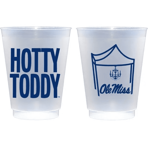 Mississippi/Ole Miss Hotty Toddy Shatterproof Cups-10 pack | Two Funny Girls | Iris Gifts & Décor