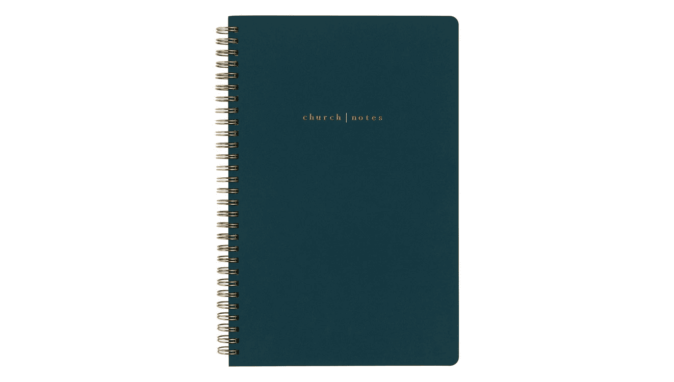 Church Notes Notebook – Navy | Church Notes | Iris Gifts & Décor