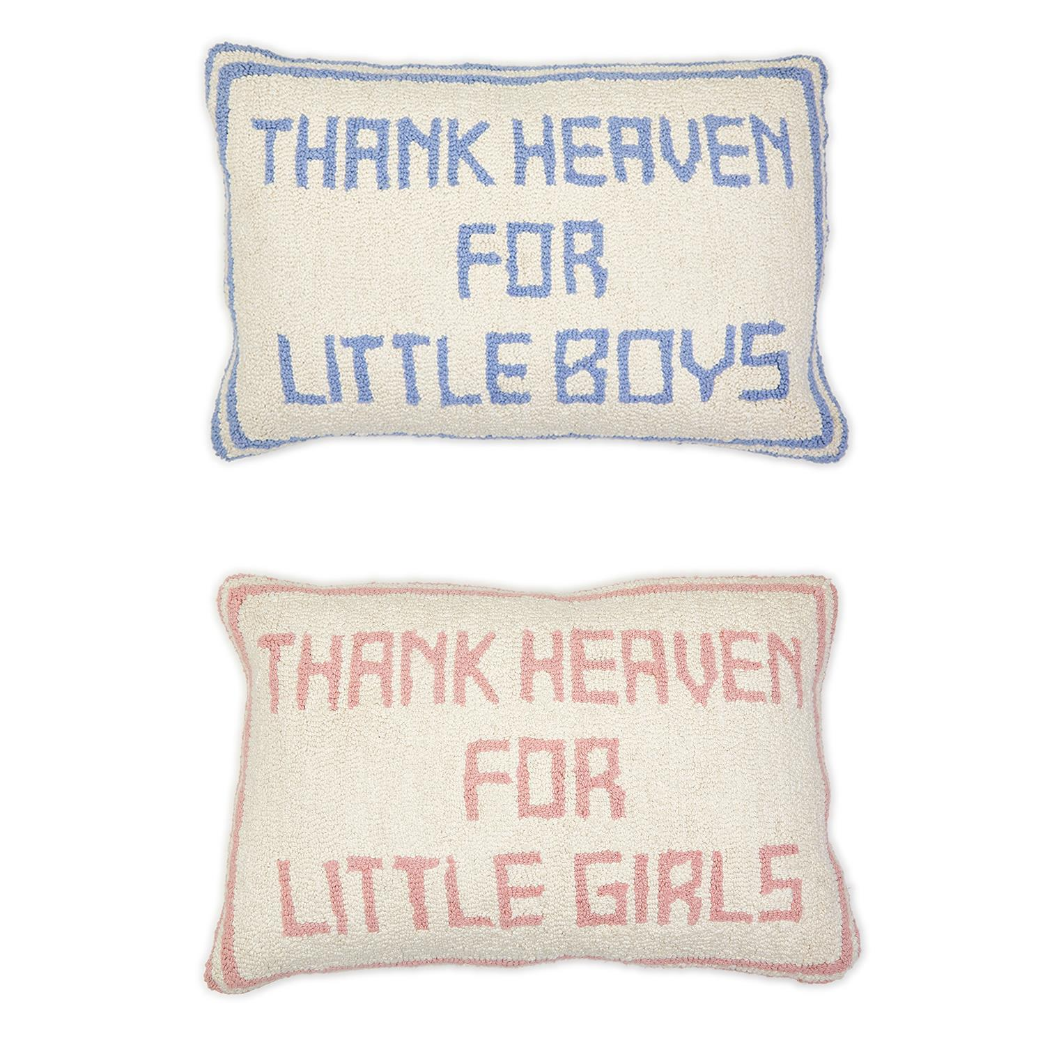 Thank Heaven Throw Pillow | Two's Company | Iris Gifts & Décor