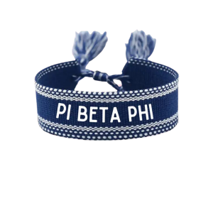 Sorority Embroidered Bracelet