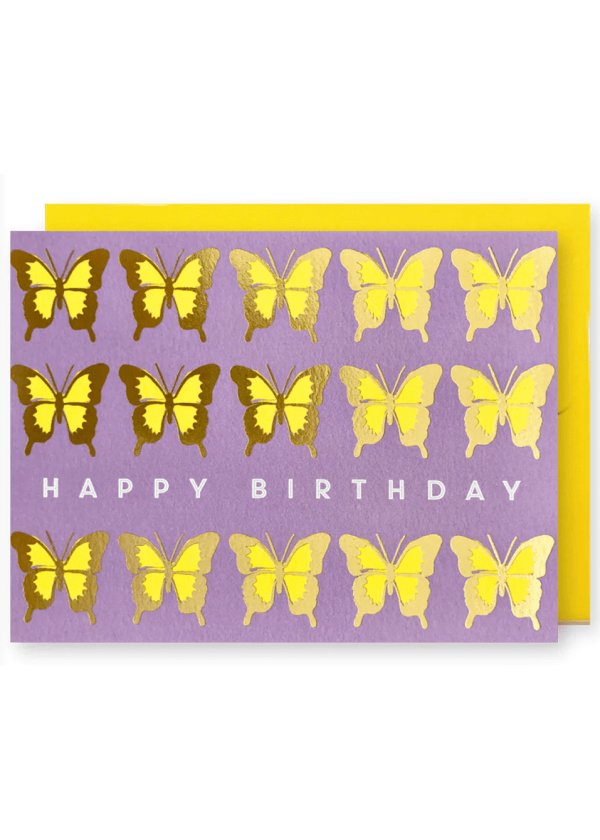 Birthday Butterflies Card