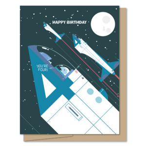 Blast Off for Four Card