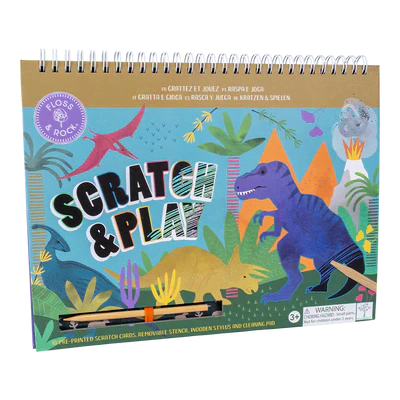 Dino Scratch & Play | Floss & Rock | Iris Gifts & Décor