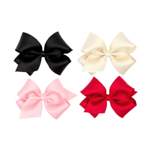 King Jewel Satin with Grosgrain Bow