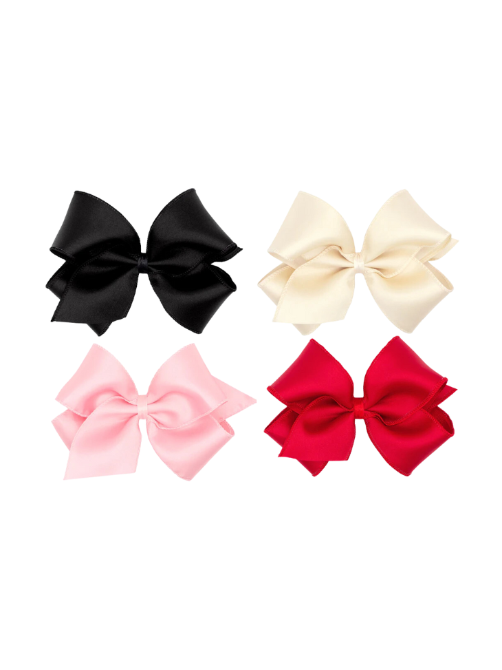 King Jewel Satin with Grosgrain Bow | Wee Ones | Iris Gifts & Décor