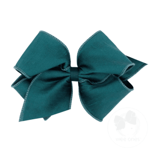 King Dupioni with Grosgrain Bow