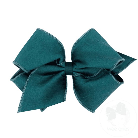 King Dupioni with Grosgrain Bow | Wee Ones | Iris Gifts & Décor