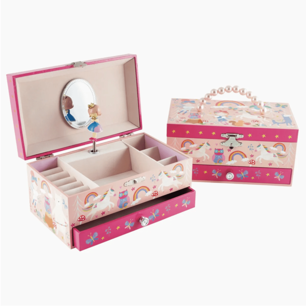 Rainbow Woodland Jewelry Box | Floss & Rock | Iris Gifts & Décor