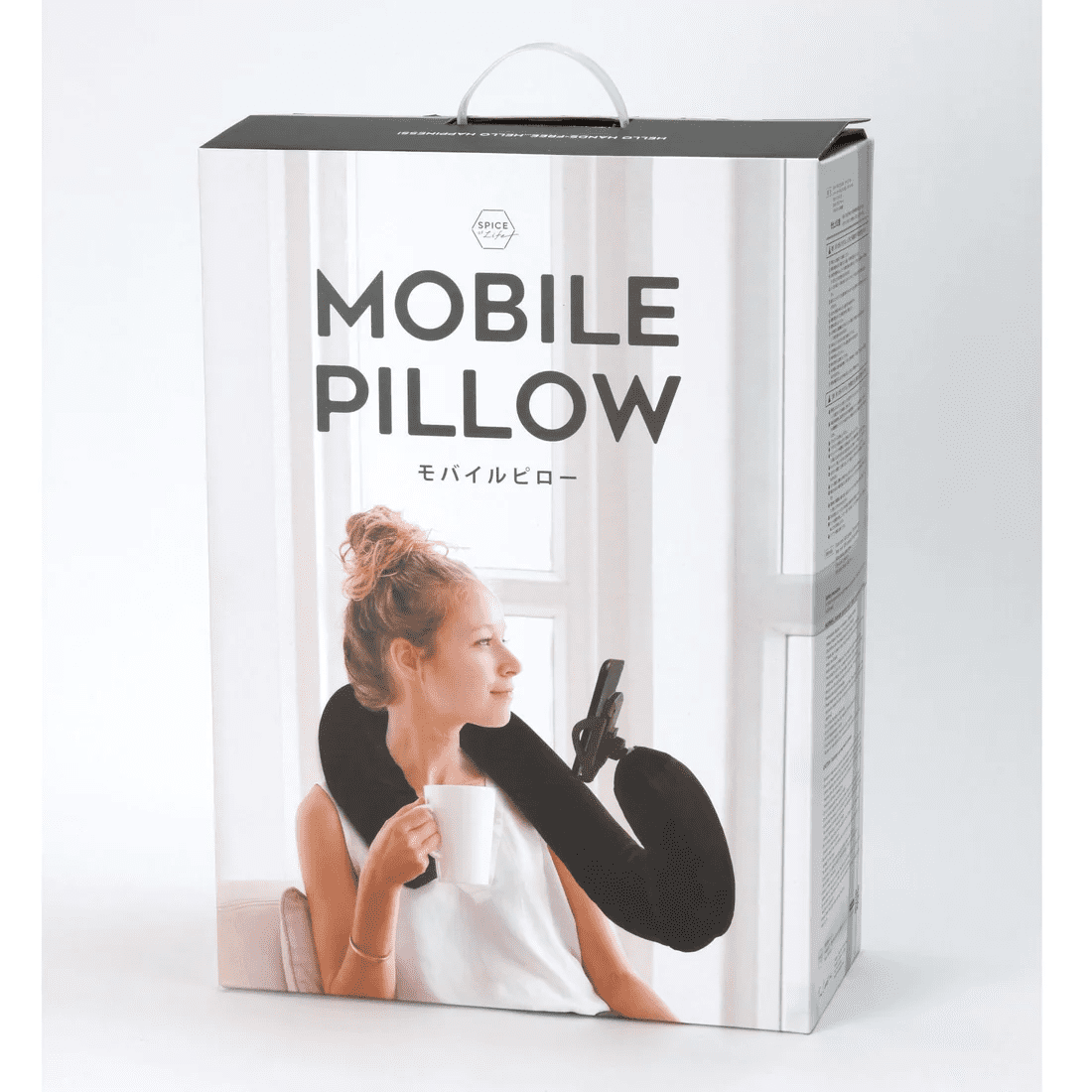 Pillow Talk Mobile Pillow Black | timeconceptinc | Iris Gifts & Décor