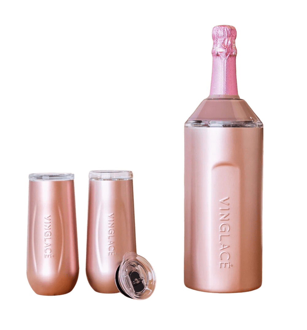 Champagne Gift Set – Rose | Vin Glace | Iris Gifts & Décor