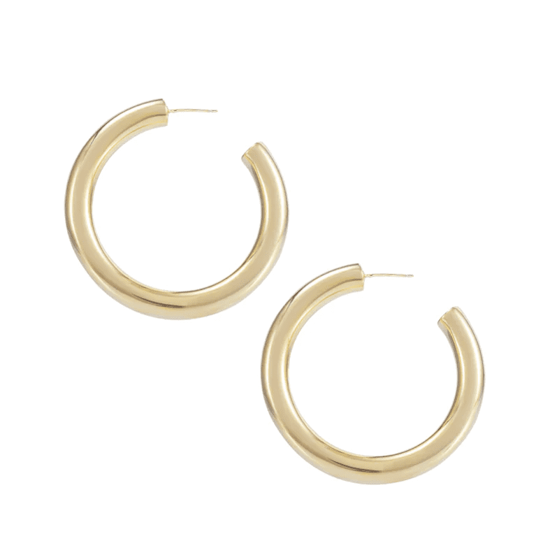 Just Dance Hoop Earrings-Gold | Natalie Wood Designs | Iris Gifts & Décor