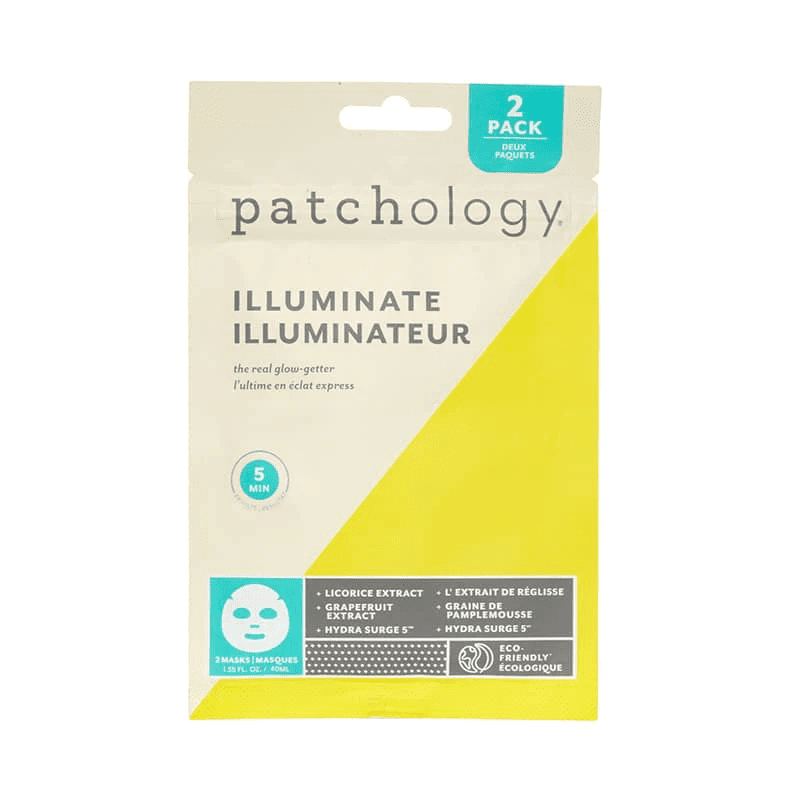 Illuminate Sheet Mask 2 Pack | Patchology | Iris Gifts & Décor