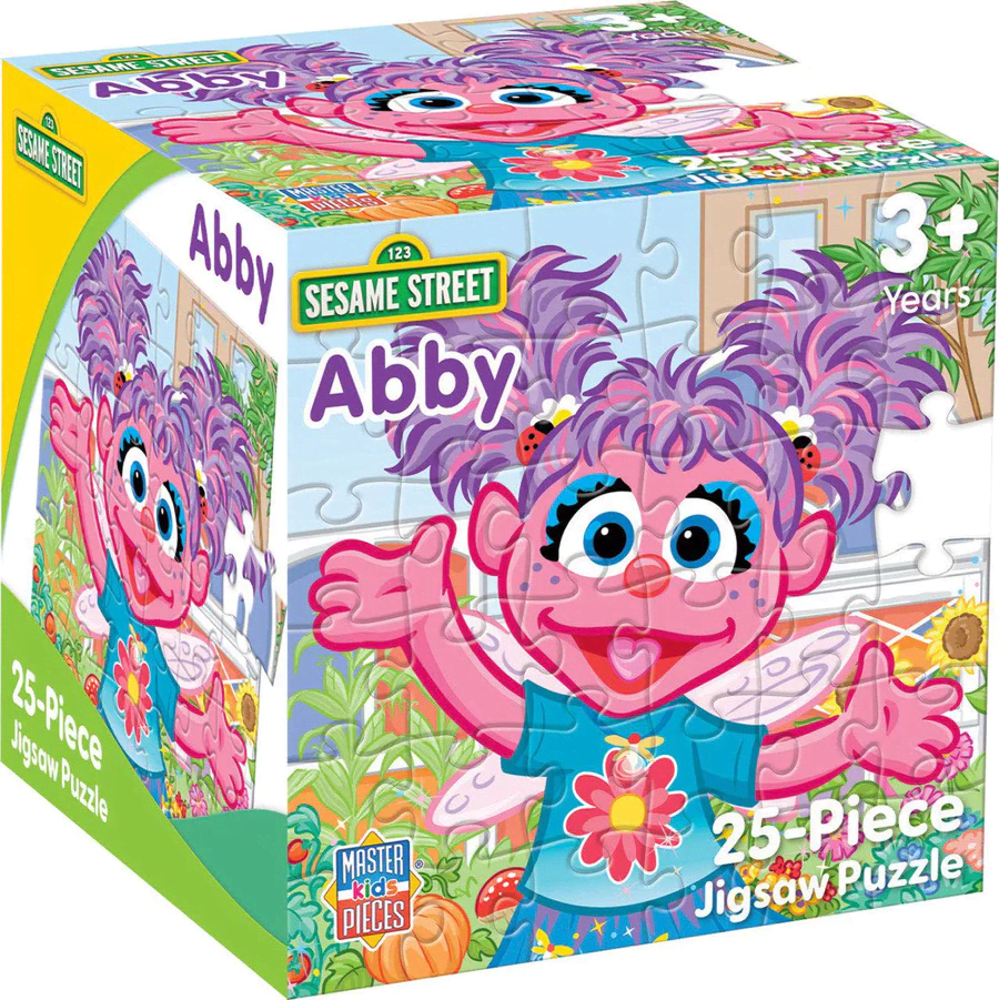 Sesame Street Abby 25pc Cube Puzzle | MasterPieces Puzzle Co | Iris Gifts & Décor
