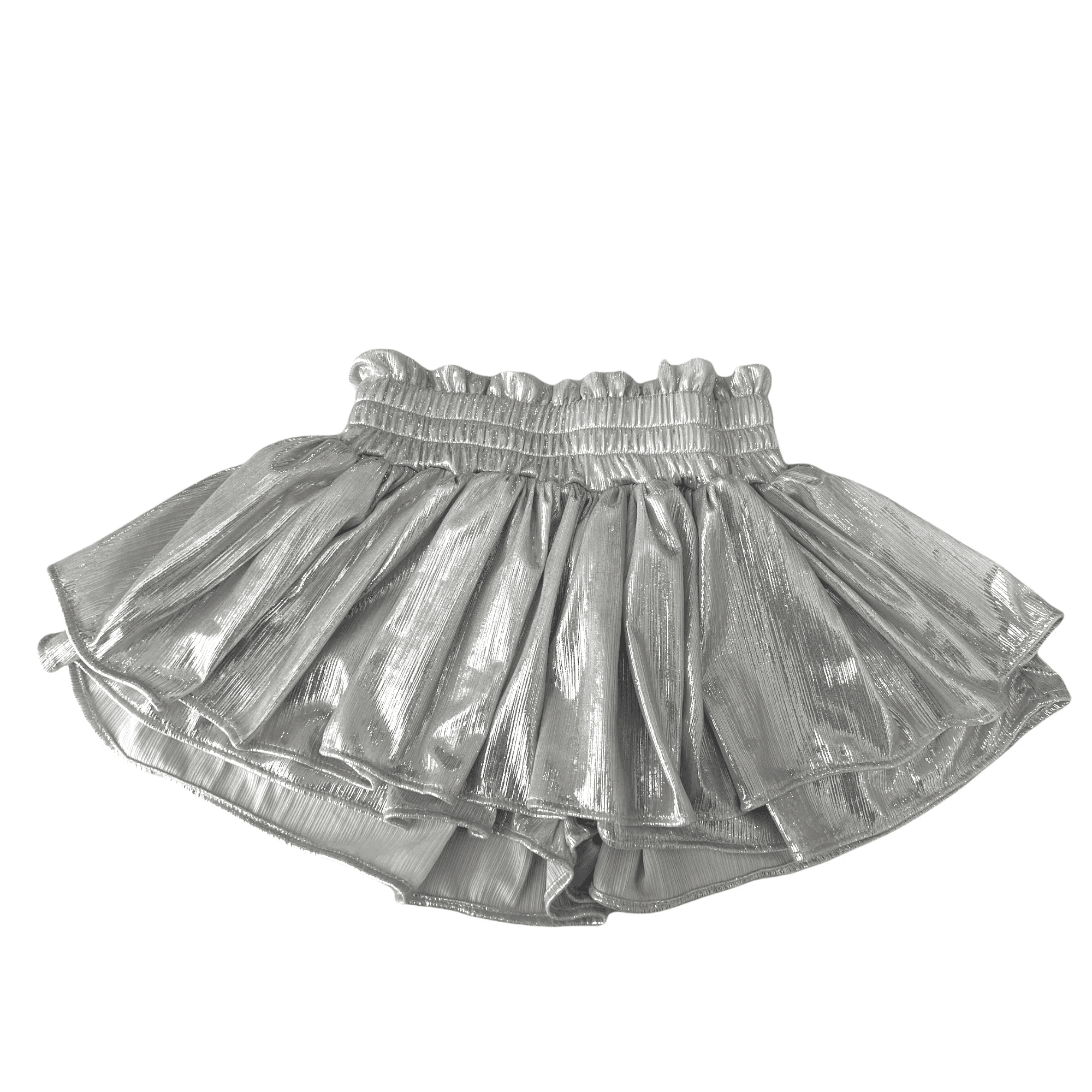 Metallic Skirt – Silver | Lola and the Boys | Iris Gifts & Décor