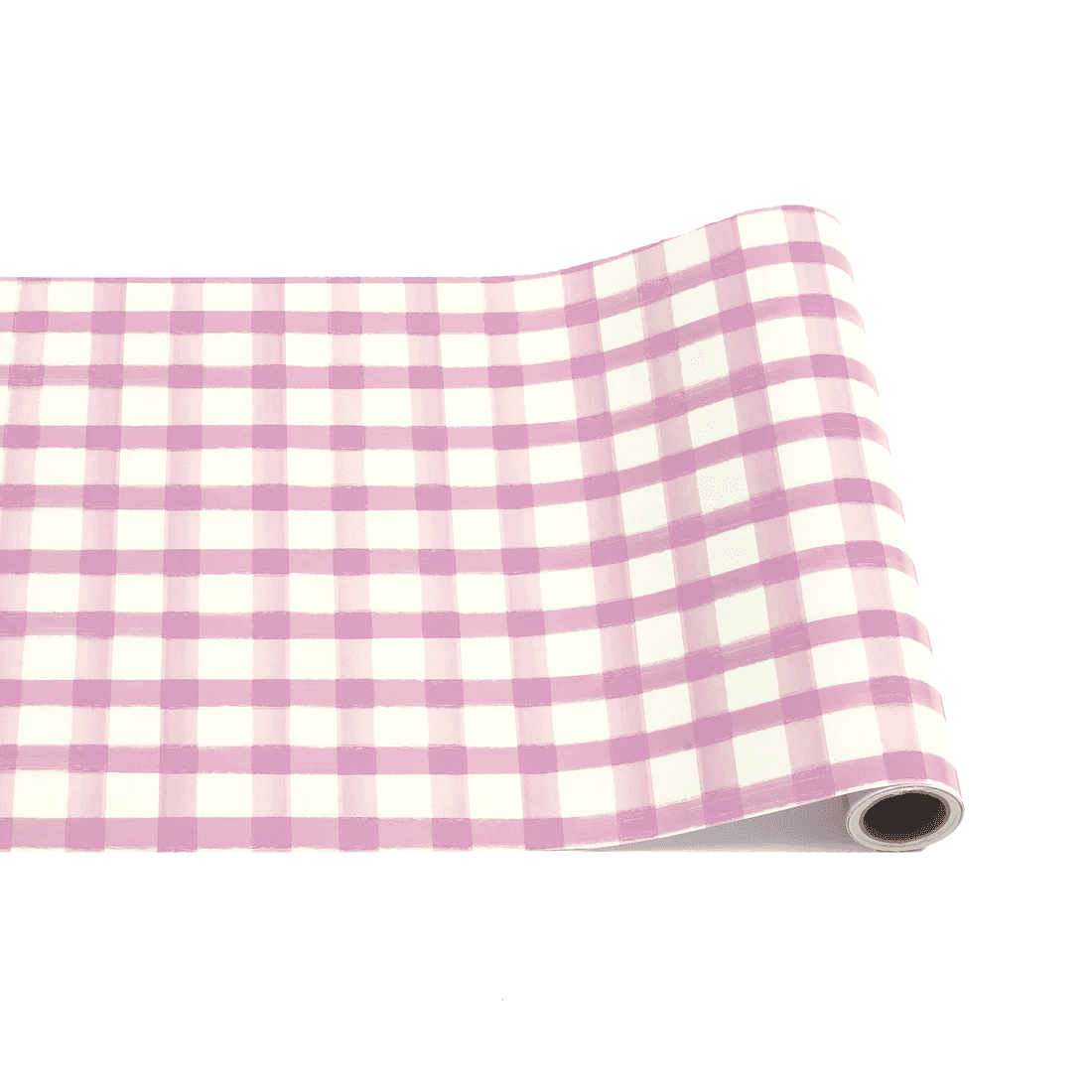 Lilac Painted Check Runner – 20 x 25 | Hester & Cook | Iris Gifts & Décor