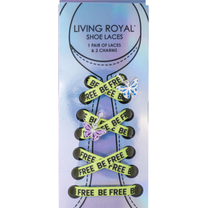 Shoe Laces and Charm Set