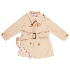 Girls Trudy Trench Coat - Beige