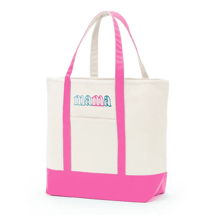 Mama Hot Pink Every Day Tote Bag | Viv & Lou | Iris Gifts & Décor