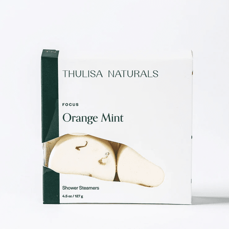 Orange Mint Shower Steamer Set | thulisanaturals | Iris Gifts & Décor