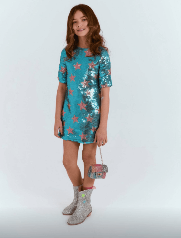 Luna Sequin Dress - Image 2