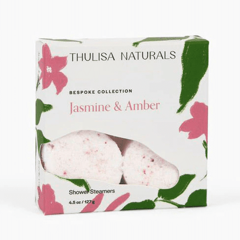Jasmine & Amber Shower Steamer Set | thulisanaturals | Iris Gifts & Décor