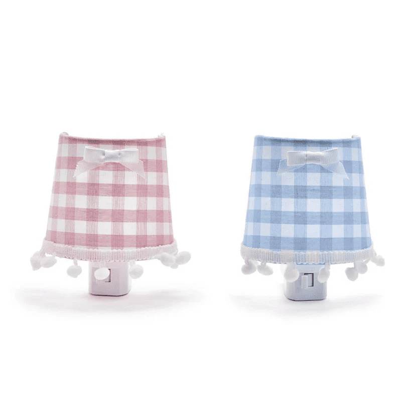 Gingham Nightlight | Two's Company | Iris Gifts & Décor