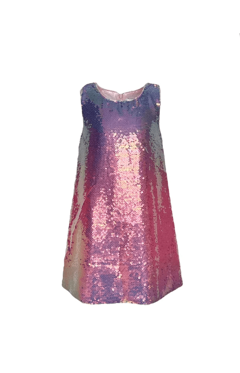 Rose Ombre Shimmer Tank Dress | Lola and the Boys | Iris Gifts & Décor