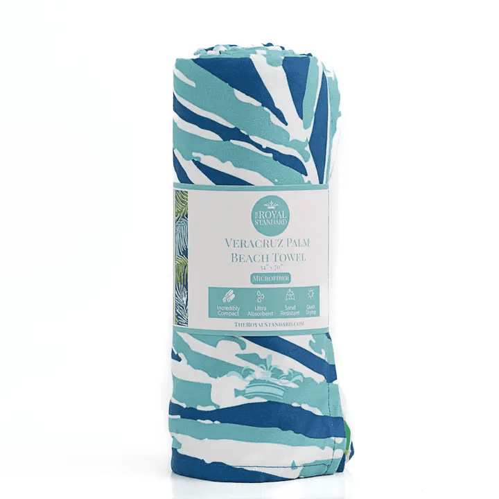 Veracruz Palm Aruba Beach Towel | Royal Standard | Iris Gifts & Décor
